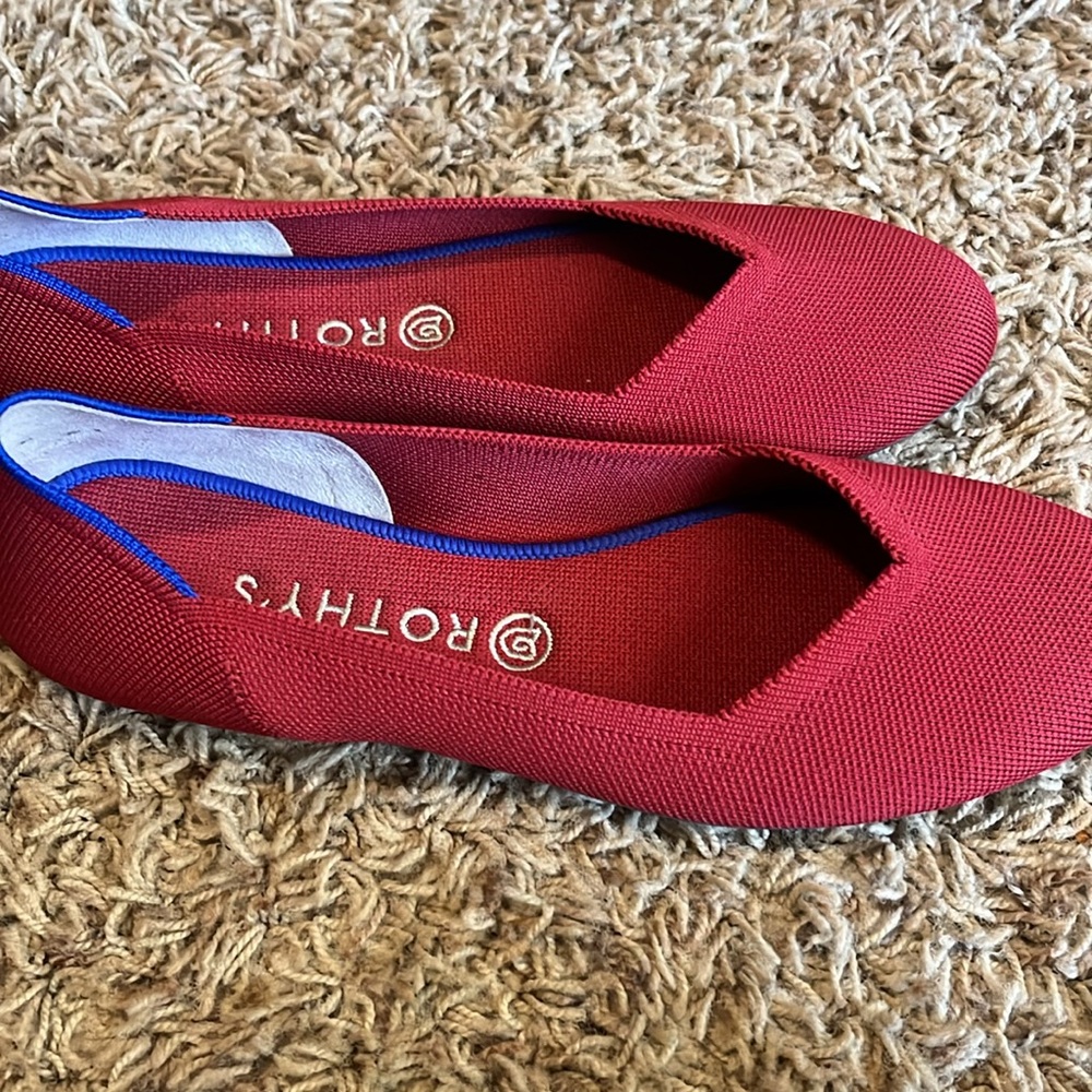 Red Round Toe Rothy’s - Picture 4 of 4